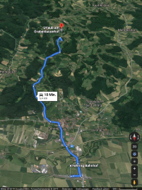 Google Maps Bahnhof - Grabenbauerhof